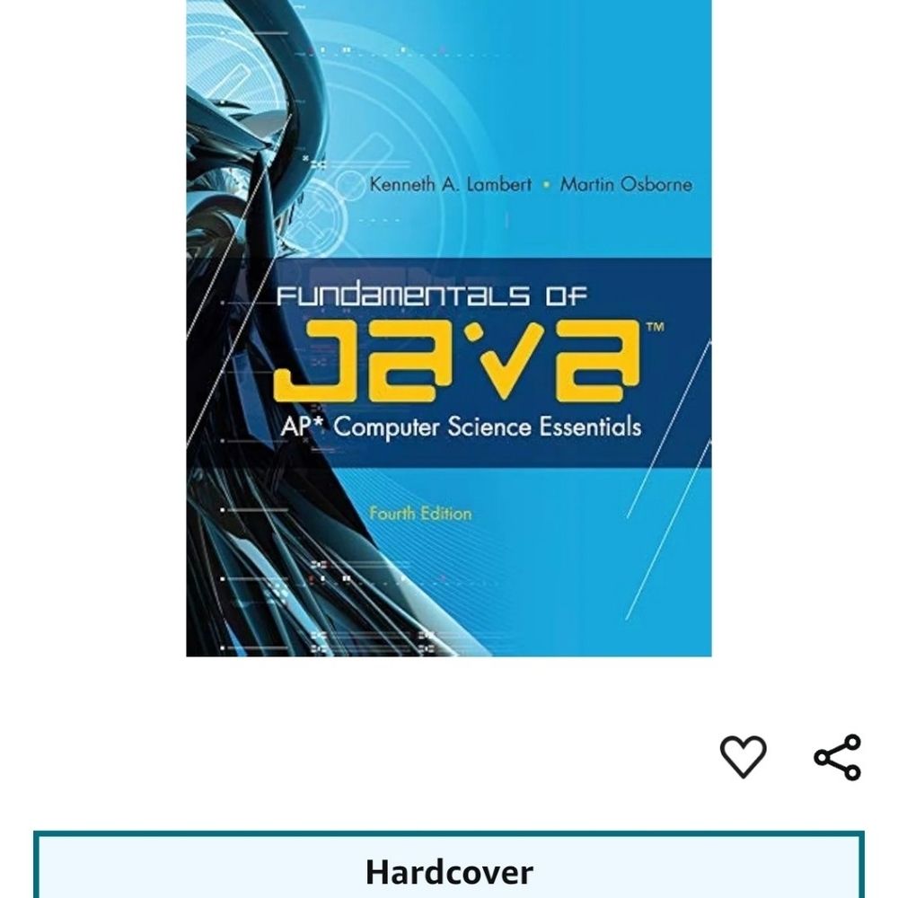 [Fundamentals of Java' : Ap* Computer Science Essentials] - Picture 3 of 3